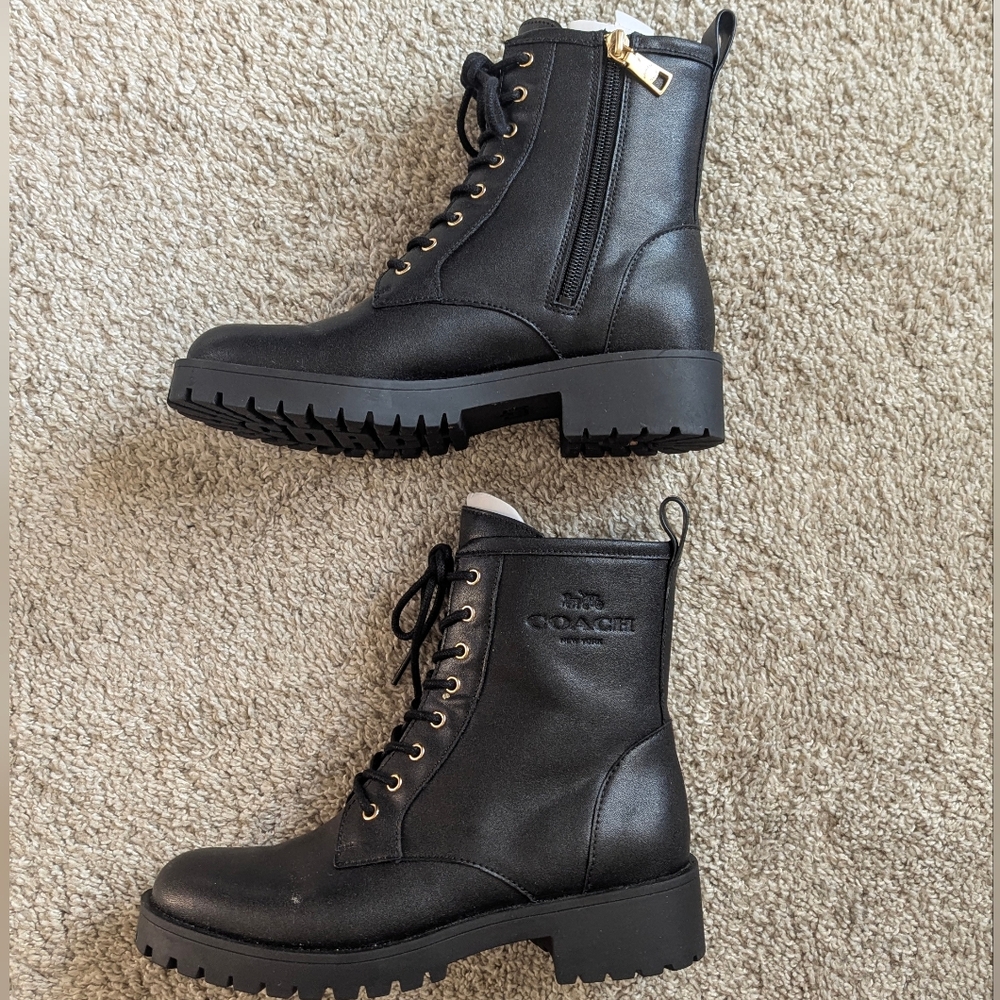 Coach Women's Black Ankle Boots